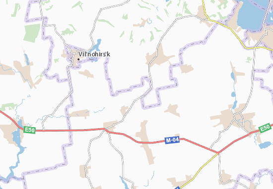 Teplivka Map