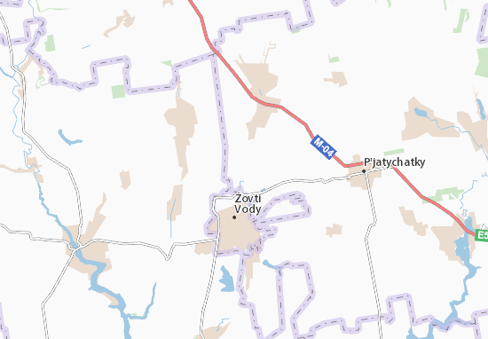 Karte Stadtplan Myrolyubivka