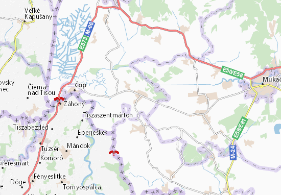 Velikaya Dobron’ Map