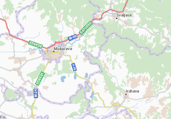 Karte Stadtplan Stanovo