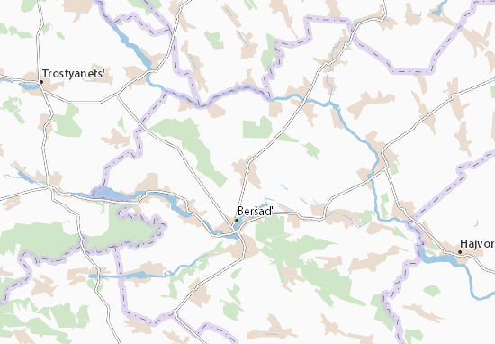 Karte Stadtplan Viitivka
