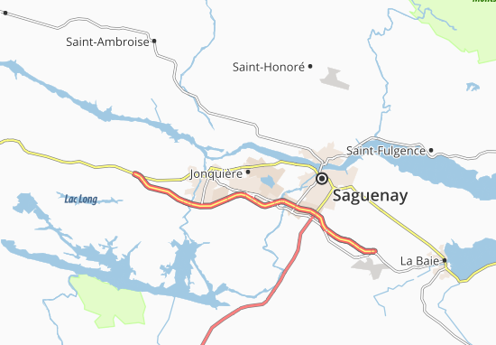 Jonquière Map