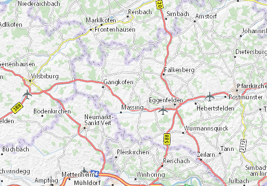 Staudach Map