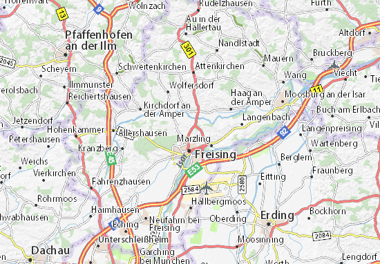 Kaart Plattegrond Tüntenhausen