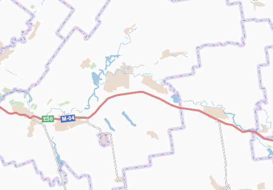 Karte Stadtplan Brahynivka
