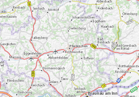 Pfarrkirchen Map