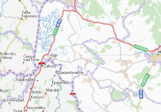 Karte Stadtplan Mala Dobron&#x27;