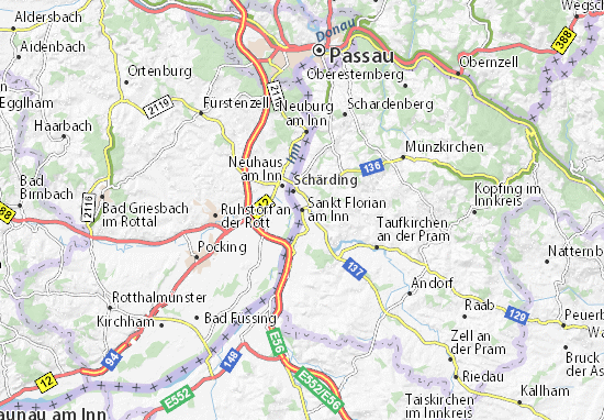 Sankt Florian am Inn Map