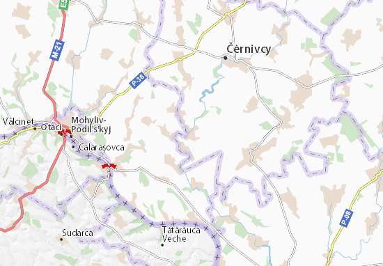 Karte Stadtplan Vyla-Yaruz&#x27;ki