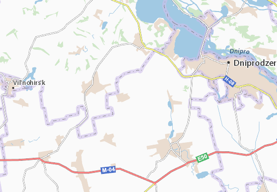 Karte Stadtplan Chervonyi Prapor