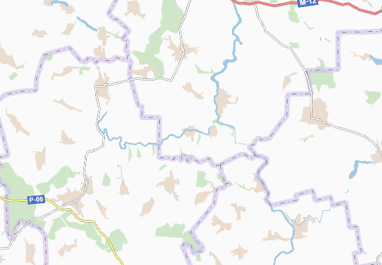 Karte Stadtplan Pokotylove