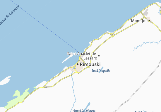 Rimouski-Est Map