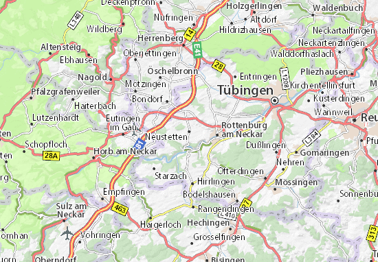 Karte Stadtplan Neustetten