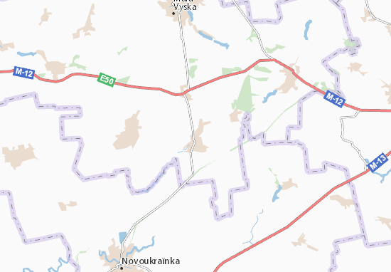 Karte Stadtplan Pletenyi Tashlyk