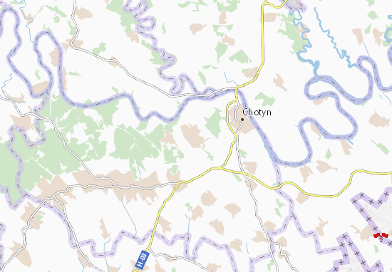 Karte Stadtplan Rukshyn