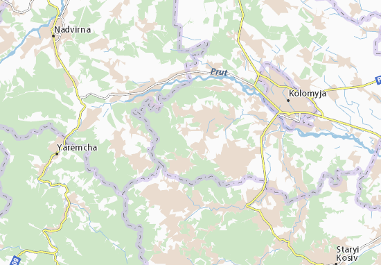 Kaart Plattegrond Markivka