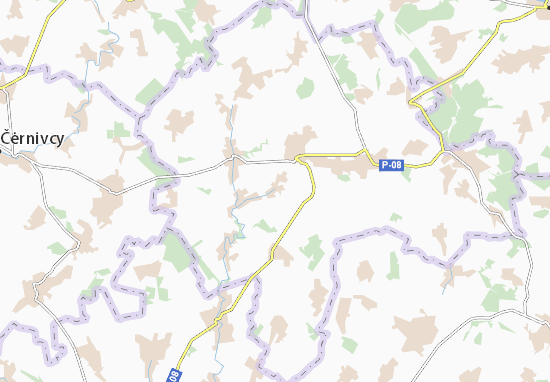 Karte Stadtplan Rakova