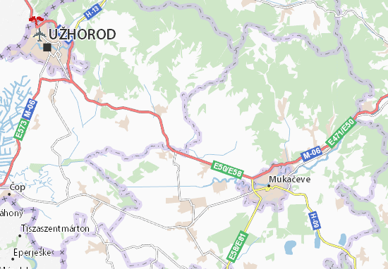 Karte Stadtplan Irlyava