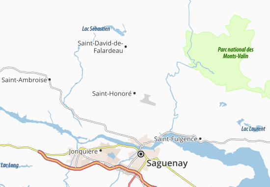Karte Stadtplan Saint-Honoré