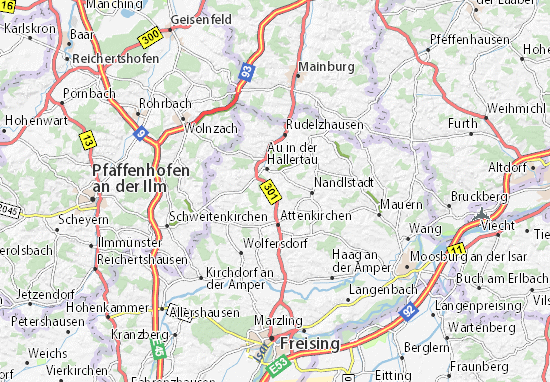 Reichertshausen Map