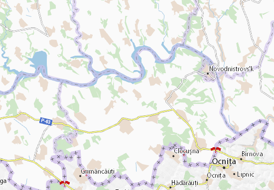 Mapa Vitryanka