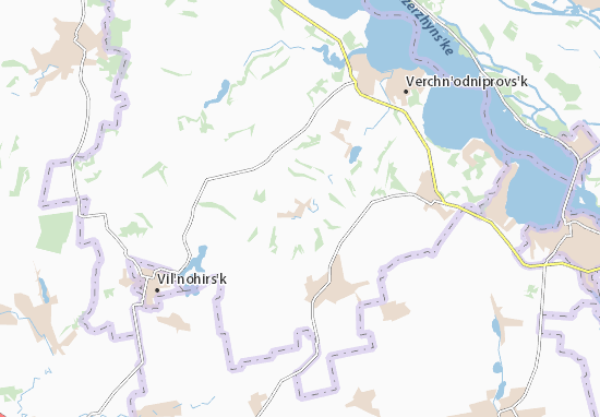 Karte Stadtplan Borovkivka