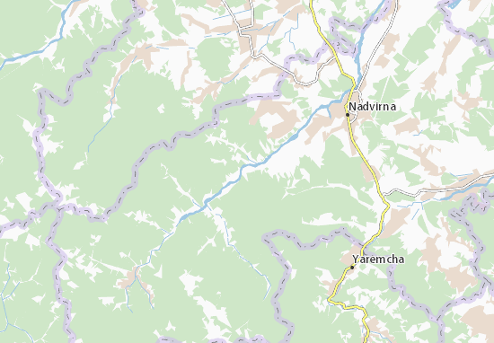Karte Stadtplan Pasichna