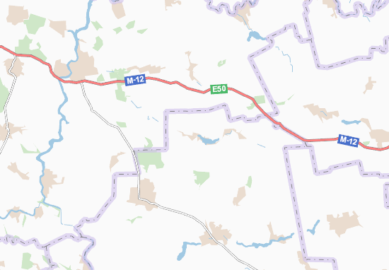 Karte Stadtplan Haivka