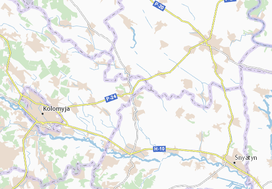 Karte Stadtplan Khom&#x27;yakivka