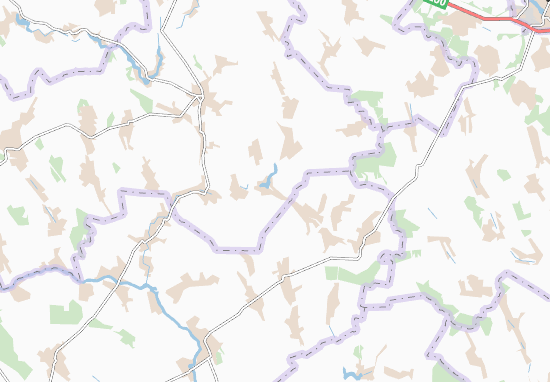 Karte Stadtplan Kostyukivka