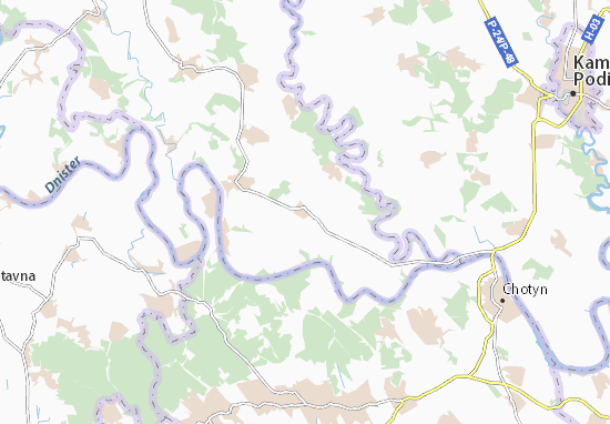 Dzvynyachka Map