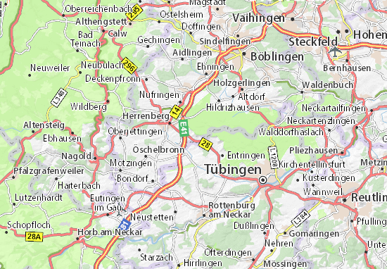 Mönchberg Map