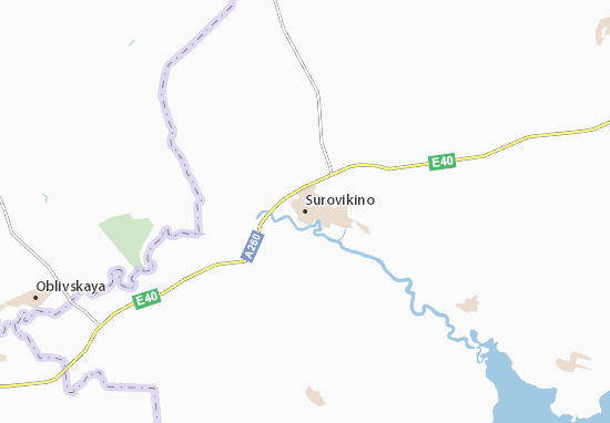 Surovikino Map