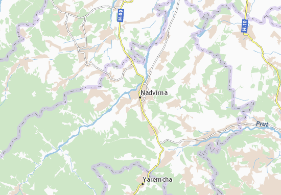 Nadvirna Map