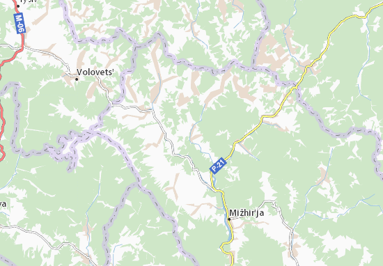 Mapa Holyatyn