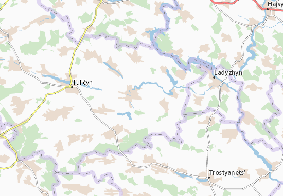 Karte Stadtplan Kleban&#x27;