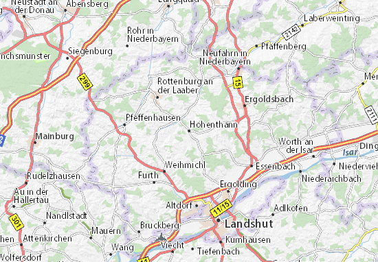 Hohenthann Map