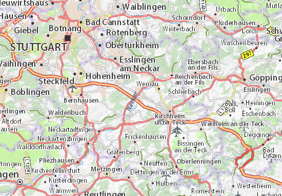 Carte-Plan Wendlingen am Neckar