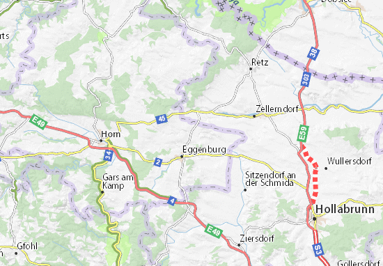 Klein-Jetzelsdorf Map