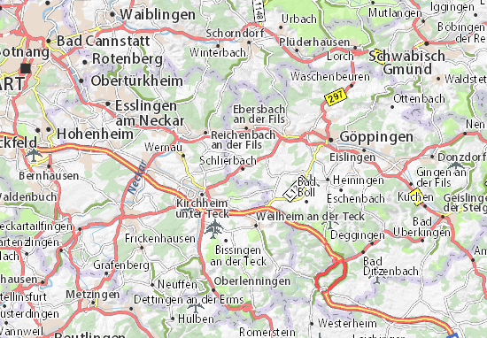 Schlierbach Map