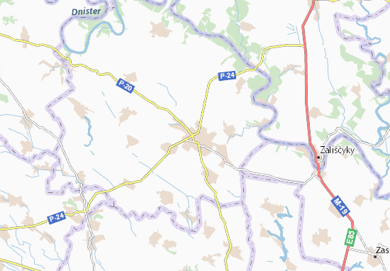 Horodenka Map