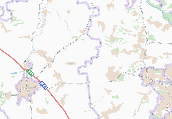 Karte Stadtplan Trypillya