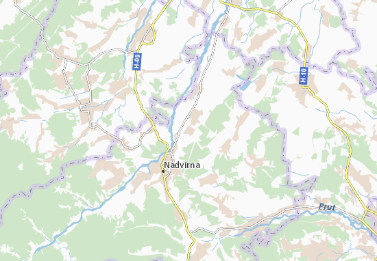 Kaart Plattegrond Lisna Tarnovytsya