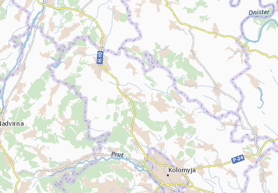 Cheremkhiv Map