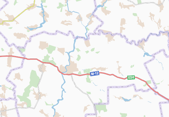 Zhurivka Map