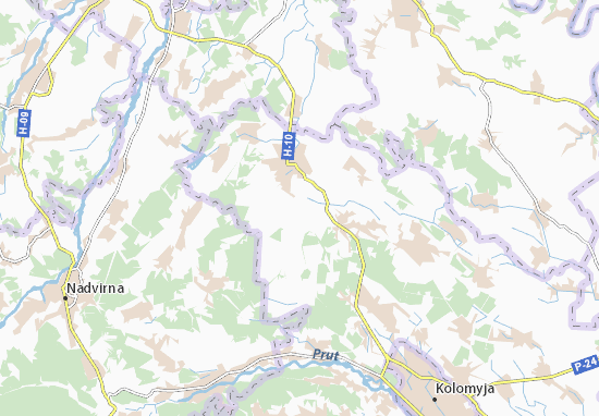 Holoskiv Map