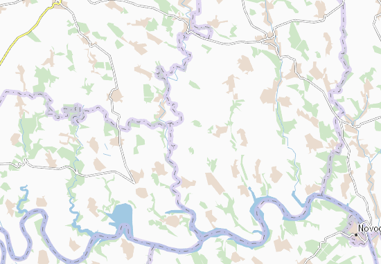 Mapa Kosykivtsi