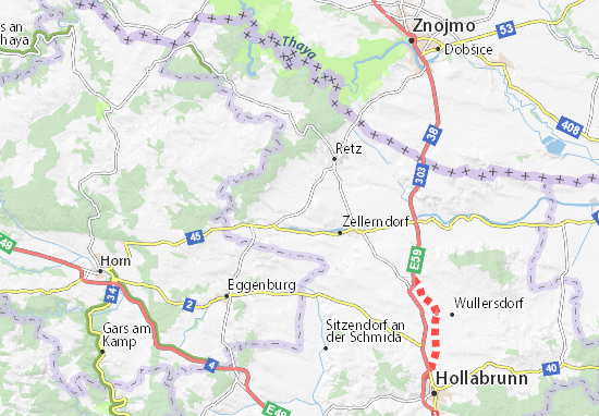 Schrattenthal Map