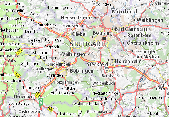 Karte Stadtplan Rohr