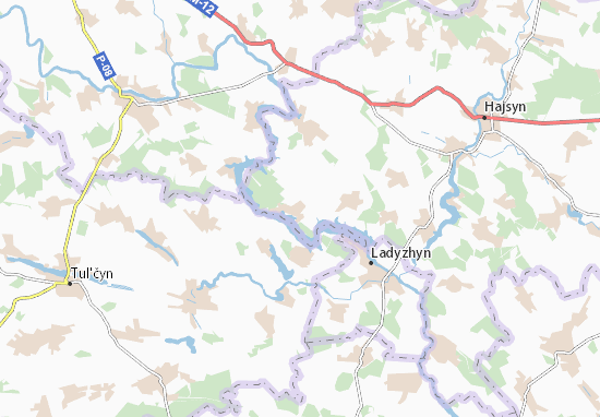 Karte Stadtplan Stepashky